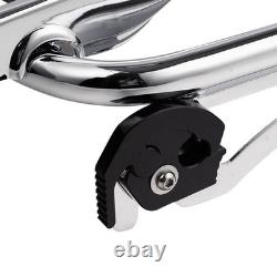 Porte-bagages furtif pour Harley Touring Road King Street Glide 2009-2023 chromé