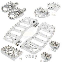 Pour Harley MX Plateformes de repose-pieds Leviers de changement Touring Road King Street Glide