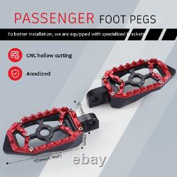 Pour Harley MX Repose-pieds Planche à pieds Touring Street Glide Road King 2014-2024