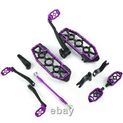 Pour Harley MX Repose-pieds Planchers de pieds Touring Road King Street Glide 2014 et au-delà