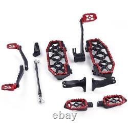 Pour Harley MX Repose-pieds de plancher Touring Street Electra Glide Road King 14-24