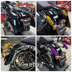 Pour Harley Road Glide Road King Street Glide 2014-26 Kit d’amortisseurs de suspension arrière Pour Harley Road Glide Road King Street Glide 2014-26 Kit d’amortisseurs de suspension arrière