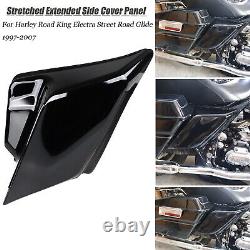 Pour Harley Road King Electra Street Glide Panneau de couverture latérale étiré prolongé US