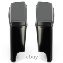 Pour Harley Road King Street Glide 14-24 5 Sacoches rigides allongées/Sacoches
