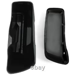 Pour Harley Road King Street Glide 14-24 5 Sacoches rigides allongées/Sacoches