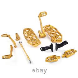 Pour Harley Road King Street Glide MX Repose-pieds CVO ULTRA 14-24 Or