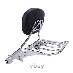 Pour Harley Road King Street Glide Passager Sissy Bar Porte-bagages