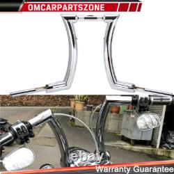 Pour Harley Touring Road King Street Electra Glide Guidons Ape Hanger de 16 pouces