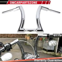 Pour Harley Touring Road King Street Electra Glide Guidons Ape Hanger de 16 pouces