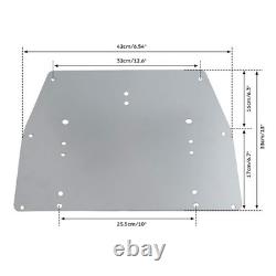 Pour Harley Touring Road King Street Glide Road Glide 09-13 Coffre tronqué 10,7 pouces