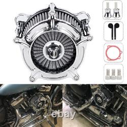 Pour filtre d'admission d'air Harley pour Road King, Street, Electra Glide, Dyna, Softail