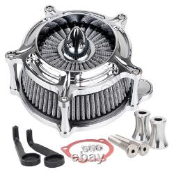 Pour filtre d'admission d'air Harley pour Road King, Street, Electra Glide, Dyna, Softail