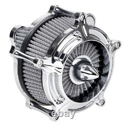 Pour filtre d'admission d'air Harley pour Road King, Street, Electra Glide, Dyna, Softail