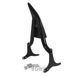 Pour le Sissy Bar, dossier de dos et porte-bagages pour Harley Road King Street Electra Glide 97-08