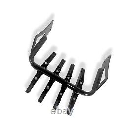 Pour le Sissy Bar, dossier de dos et porte-bagages pour Harley Road King Street Electra Glide 97-08