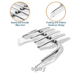 Pour le dosseret de passager Sissy Bar et le porte-bagages de la Harley Road King Street Glide Touring 97-08