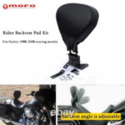 Pour le kit de dossier de conducteur pour Harley Touring Road King Street Glide 1988-08