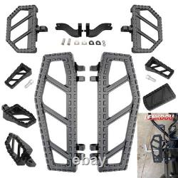 Pour planchers de repose-pieds Harley Riot pour Touring Road King Street Glide 1993-2025