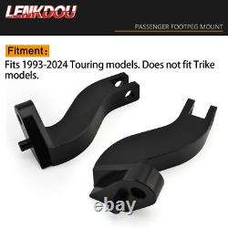 Pour planchers de repose-pieds Harley Riot pour Touring Road King Street Glide 1993-2025