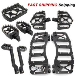 Pour repose-pieds Harley MX Planche de plancher Touring Street Electra Glide Road King 93-24