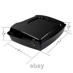 Rembourrage de dossier Razor Pack pour Harley Tour Pak Street Glide Road King 97-2013