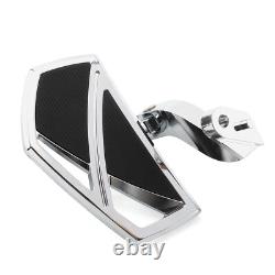 Repose-pieds à pédale CNC Phantom pour plancher, pour Harley Touring Road King Street Glide
