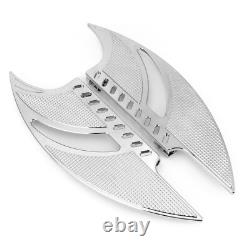 Repose-pieds avant et arrière en chrome pour Harley Touring Road King Street Glide