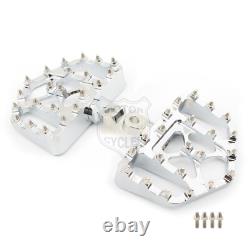 Repose-pieds en chrome, planchers de repose-pieds, levier de changement pour Harley Road Glide King Street Glide