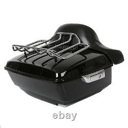 Roi Tour Pack Pak Porte-bagages de coffre pour Harley Touring Road Street Glide 14-24