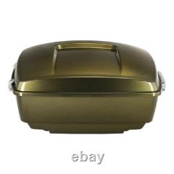 Roi Trunk Adapté Pour Harley Touring Road King Street Glide 2014-2025 Olive Or