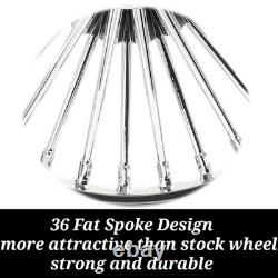 Roue avant à rayons fat 21x3.5 Touring pour Harley Road King Street Glide 2000-2007