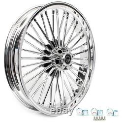 Roue avant à rayons fat 21x3.5 Touring pour Harley Road King Street Glide 2000-2007