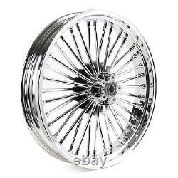 Roue avant à rayons gras 21x3.5 avec ABS pour Harley Road King Street Glide 09-24