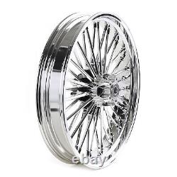 Roue avant à rayons gras 21x3.5 avec ABS pour Harley Road King Street Glide 09-24