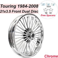 Roue avant à rayons larges Touring 21x3.5 pour Harley Road King Street Glide 2000-2007