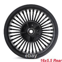 Roues à rayons fat 21X3.5 16X5.5 pour Harley Touring Street Glide Road King 09-24