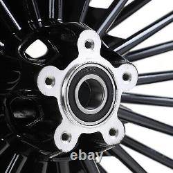 Roues à rayons fat 21X3.5 16X5.5 pour Harley Touring Street Glide Road King 09-24