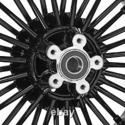 Roues à rayons fat 21X3.5 16X5.5 pour Harley Touring Street Glide Road King 09-24