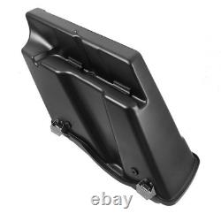Sacoche rigide étirée noire mate pour Harley Touring Road King Street Glide