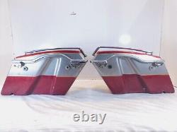 Sacoches de bagages droite/gauche pour Harley Davidson Road King Street Electra Glide