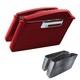 Sacoches Rigides Rouges Compatibles Avec Harley Touring Road King Street Glide 1994-2013