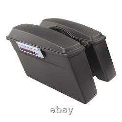 Sacs de selle durs adaptés pour Harley Touring Street Road King Glide 1994-2013 Sacs de selle durs adaptés pour Harley Touring Street Road King Glide 1994-2013
