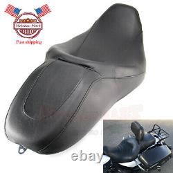 Seat 2 Two Up Leather For Harley Street Glide Road King Cvo Flhr Flhx 08-19 États-unis