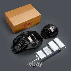 Selle 2 places pour Touring Road King Street Glide 2009-2023 avec surpiqûres bleues