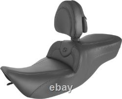 Selle Saddlemen Roadsofa avec dossier pour Harley Road King Street Glide 1997-2007