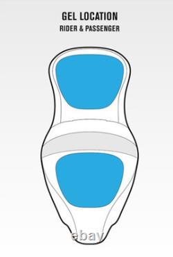 Selle Saddlemen Roadsofa avec dossier pour Harley Road King Street Glide 1997-2007