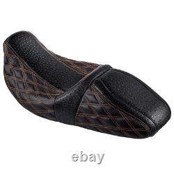 Selle Touring Raptor 09 et plus pour Road King Street Glide Electra Glide, surpiqûre diamant