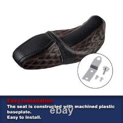 Selle Touring Raptor 09 et plus pour Road King Street Glide Electra Glide, surpiqûre diamant