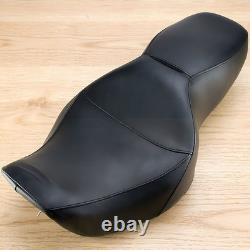 Selle biplace à profil bas pour Harley Road King FLHR 1997-2007 et Street Glide 2006-2007