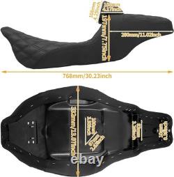 Selle biplace pour Harley Touring Road King Street Glide Electra Glide 2009-2023